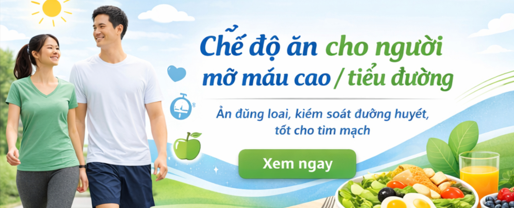 Người có vấn đề mỡ máu / tiểu đường