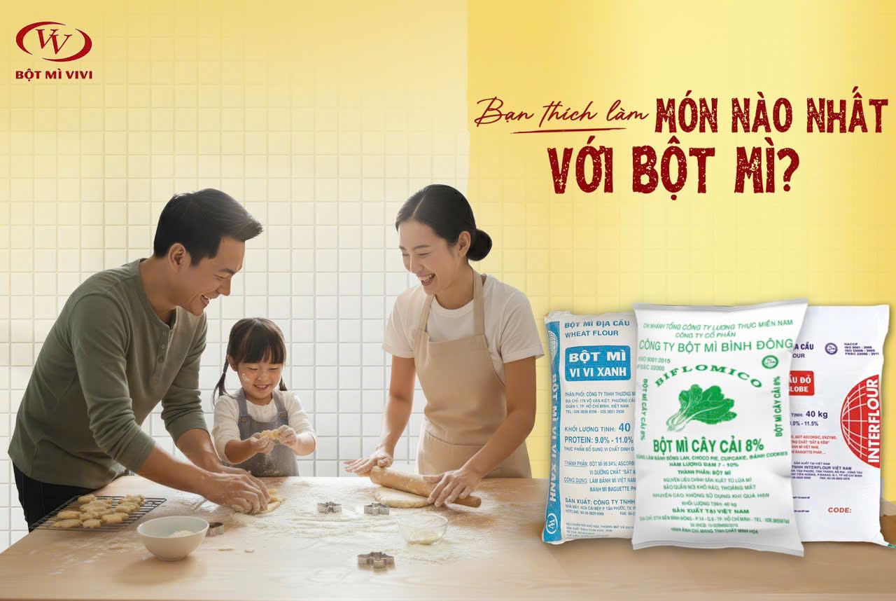 BỘT MÌ – NGUYÊN LIỆU CƠ BẢN KHÔNG THỂ THIẾU TRONG NGHỀ LÀM BÁNH