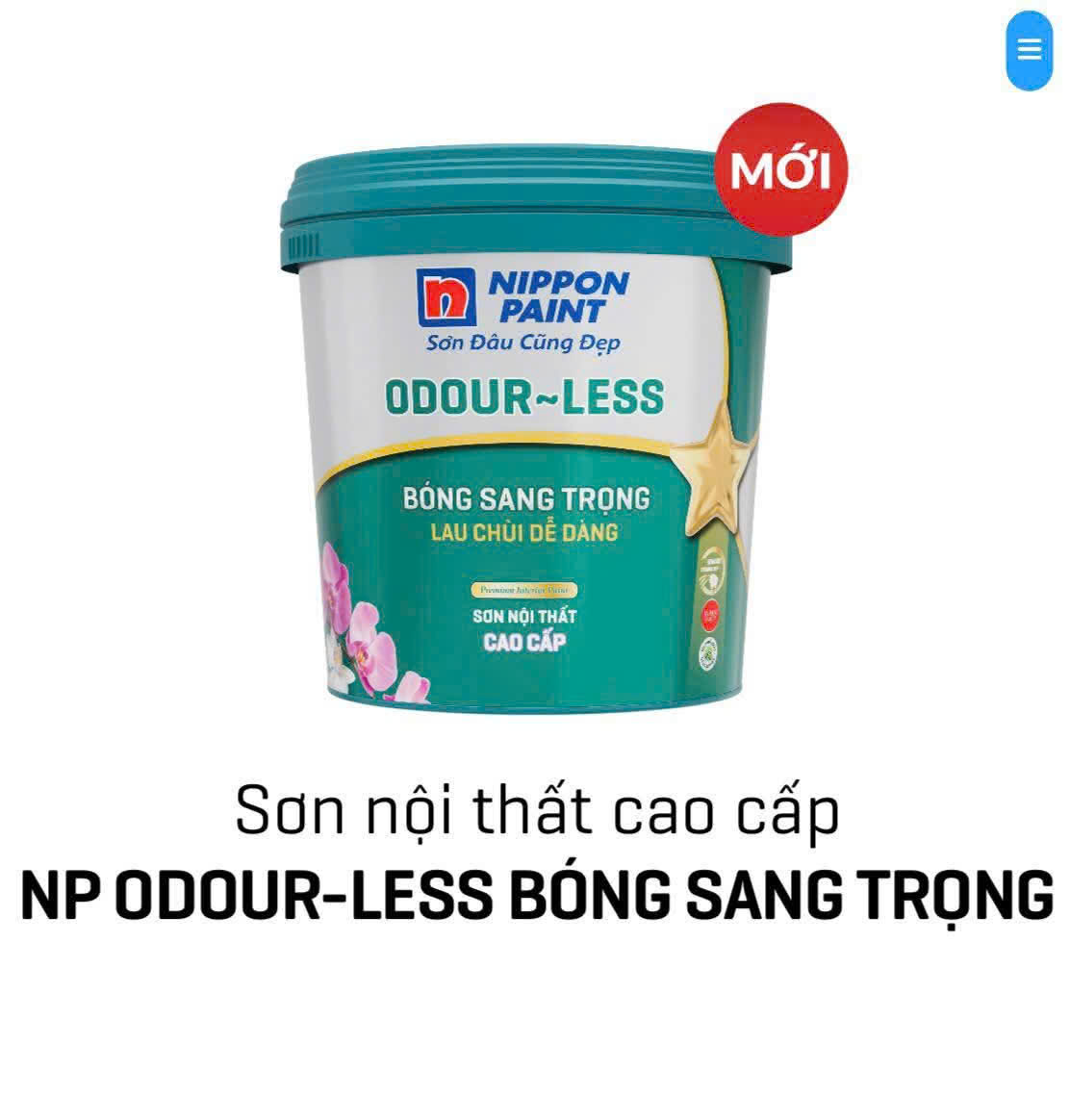 SƠN NP ODOUR -LESS BÓNG SANG TRỌNG T5L