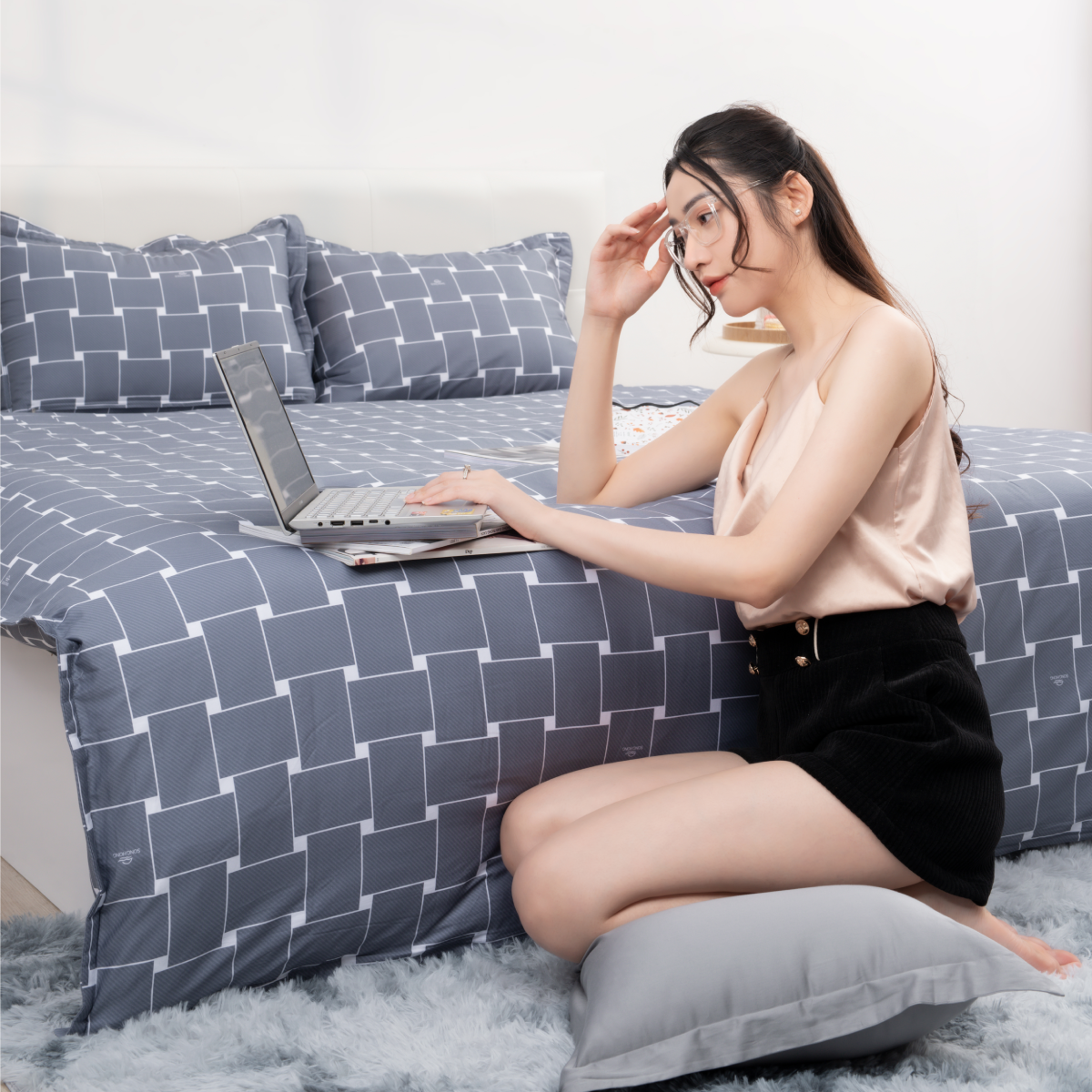 Chăn ga gối cotton SH_BC22 051 - Ảnh 3