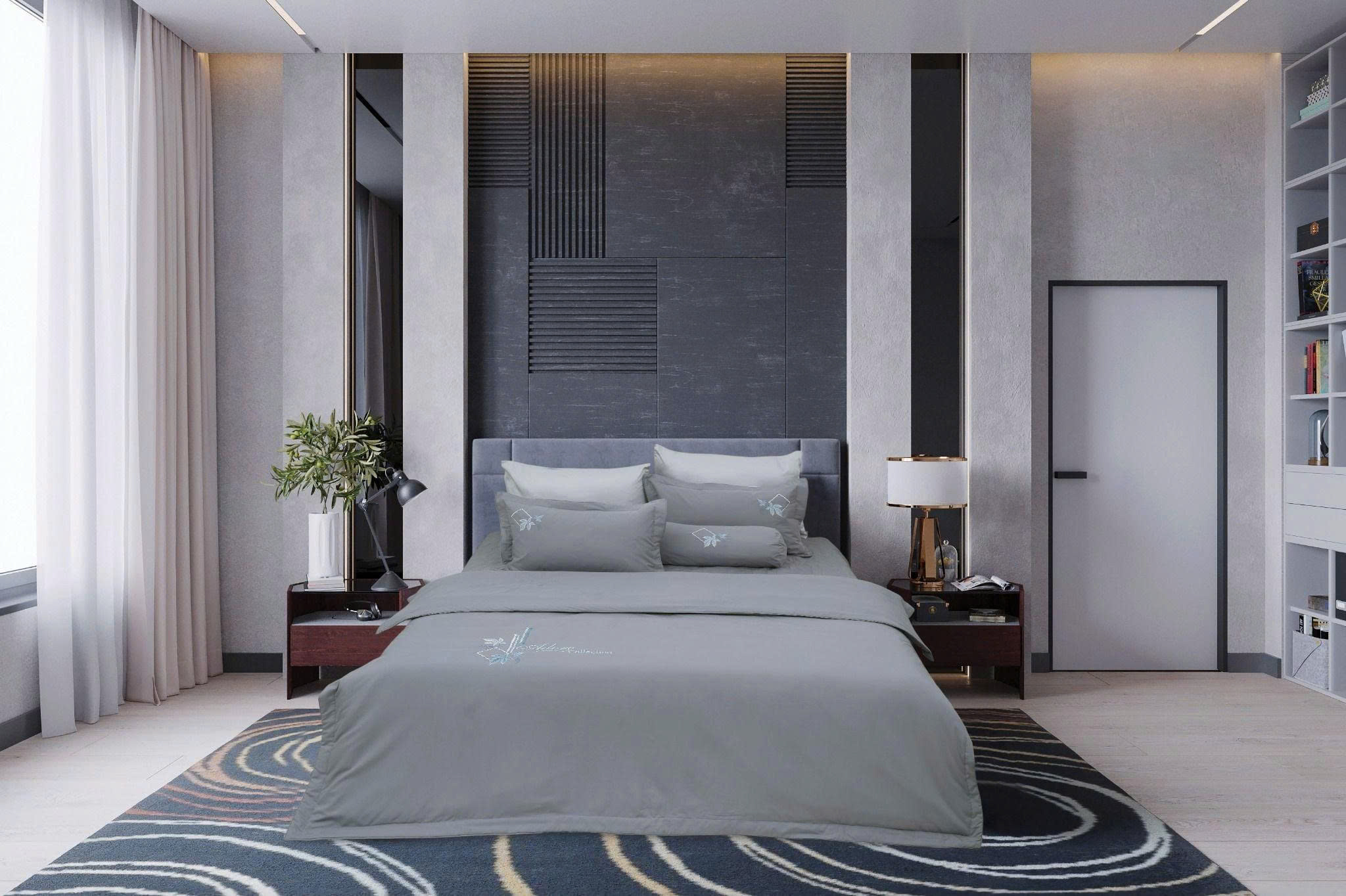 Bộ Chăn ga gối Sông Hồng