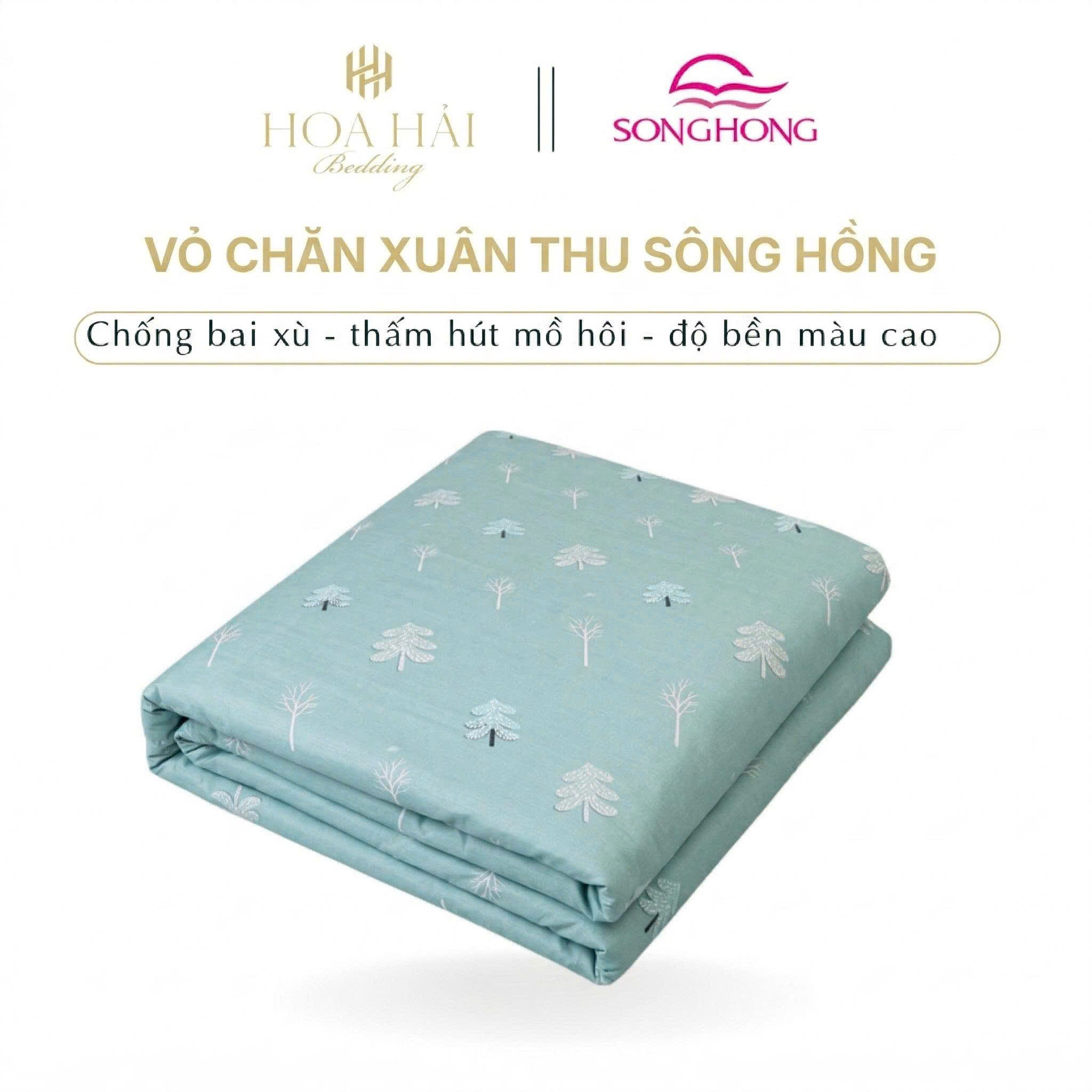 Vỏ chăn xuân Sông Hồng