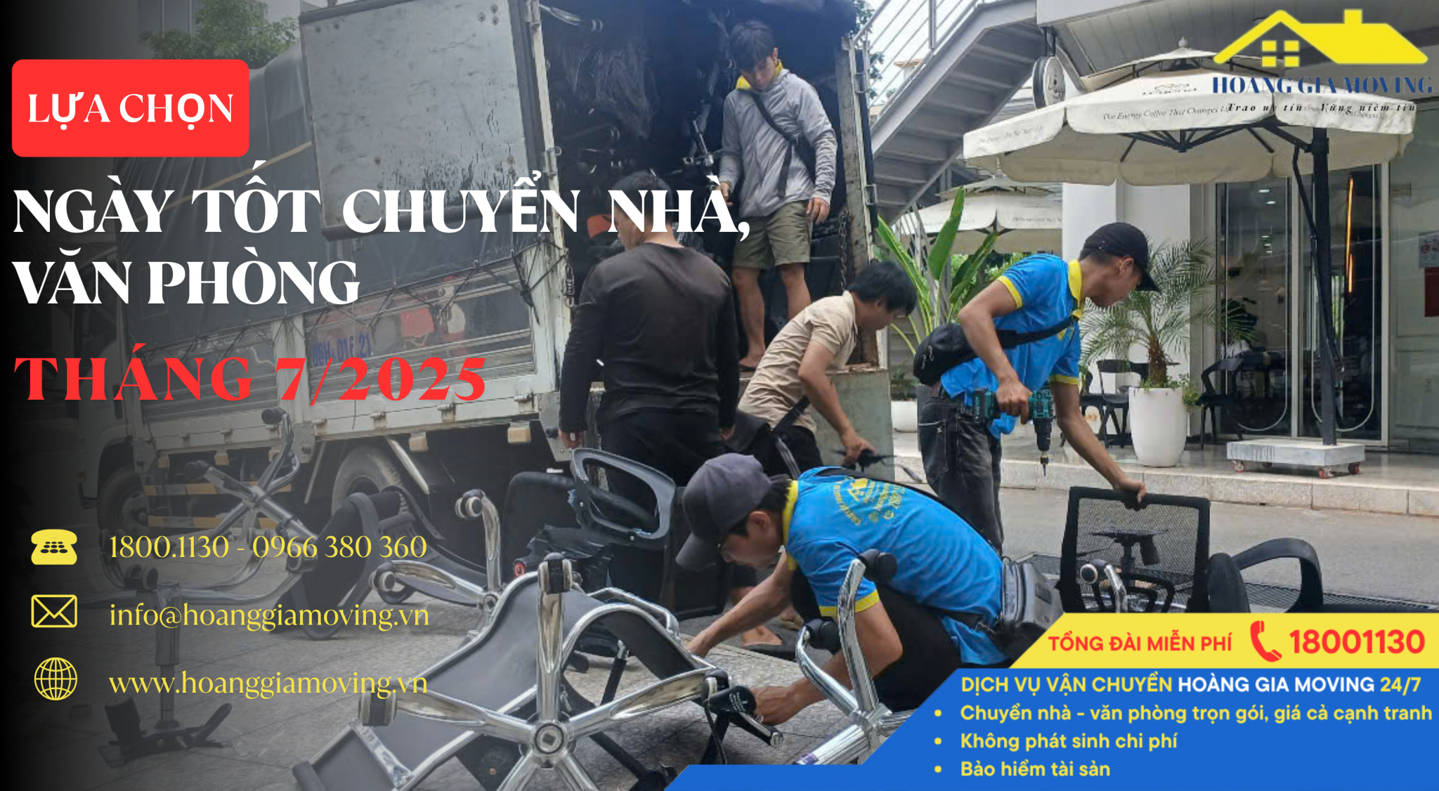 Ngày tốt chuyển nhà – văn phòng tháng 7/2025