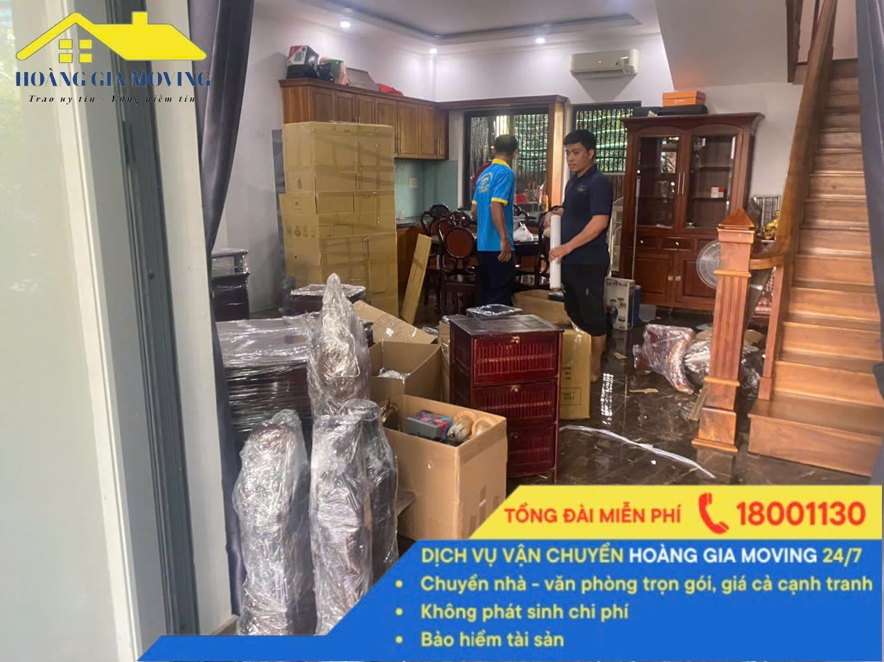 Dịch Vụ Chuyển Nhà Trọn Gói Quận 1 – Nhanh Chóng, Tiện Lợi, Uy Tín