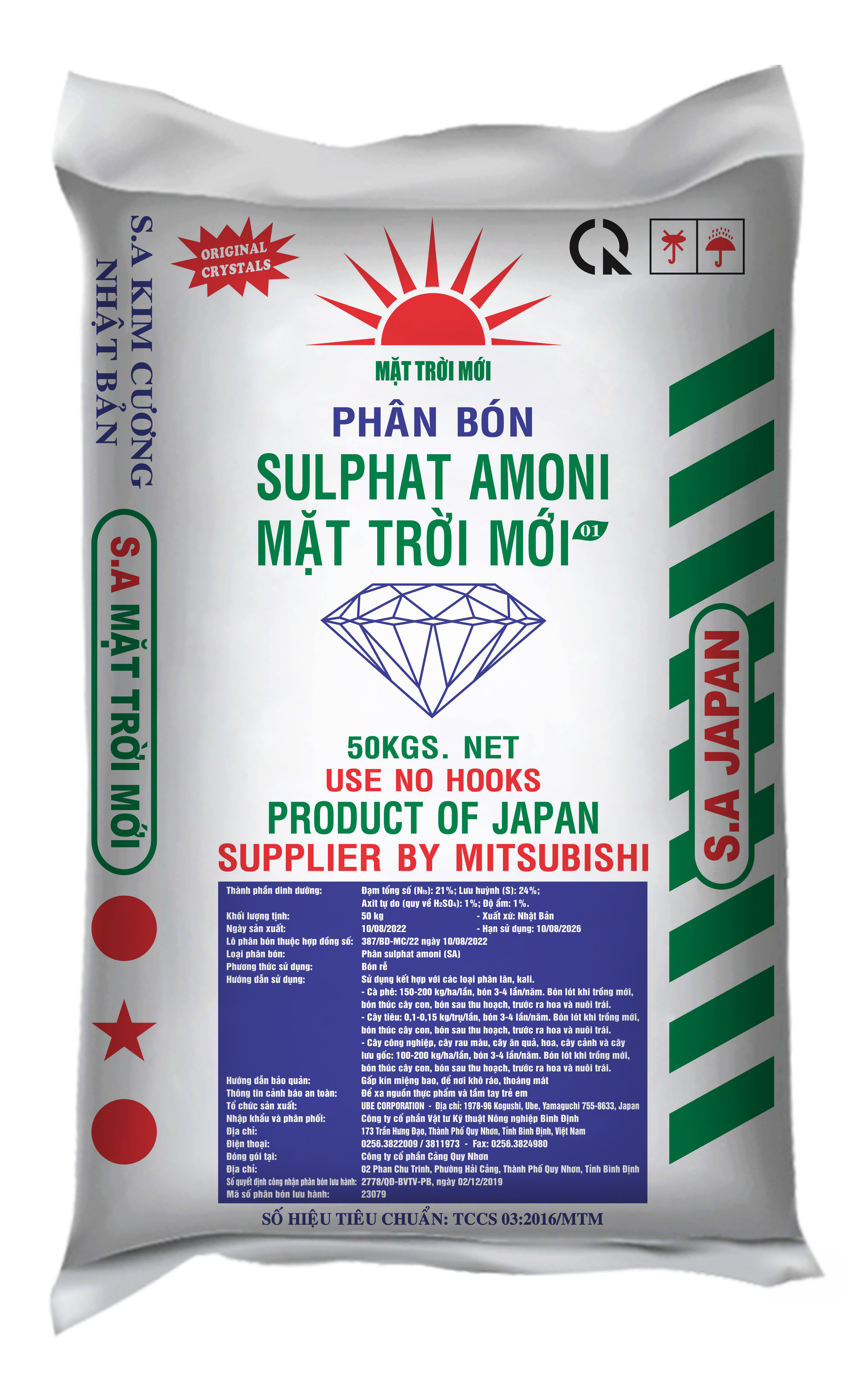 SULPHAT AMONI MẶT TRỜI MỚI