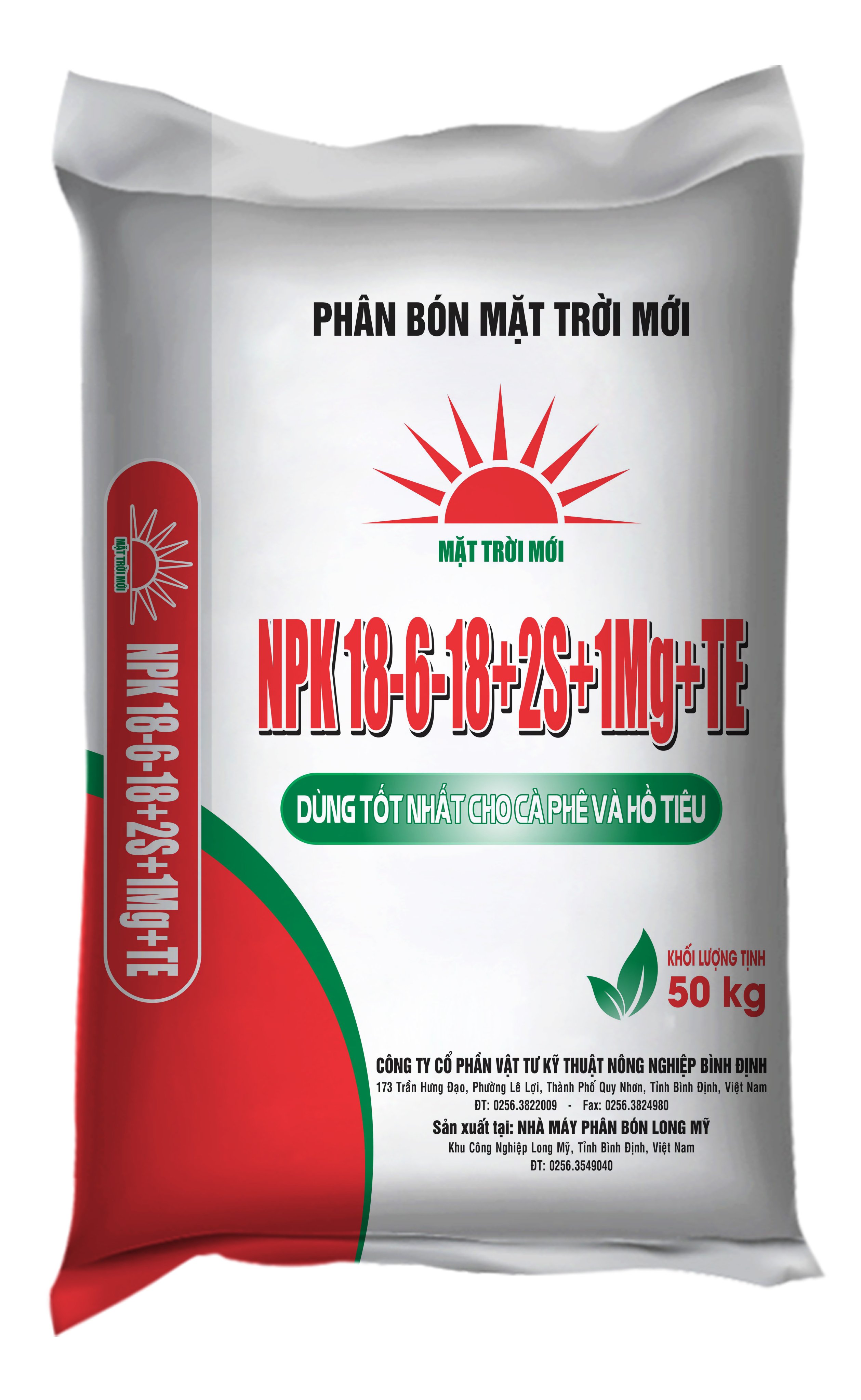 NPK 18-6-18+2S+1Mg+TE