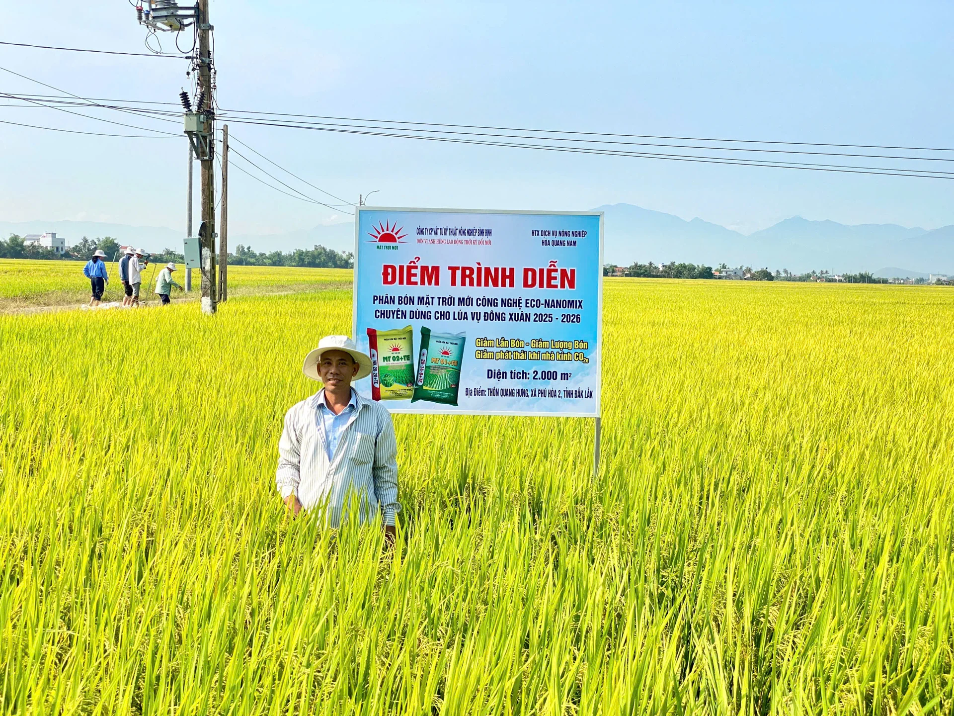Xã Phú Hòa 2 vừa qua chịu ảnh nặng của thiên tai, việc phục hồi sản xuất nông nghiệp đang được thực hiện khẩn trương. Ảnh: Mỹ Hạnh