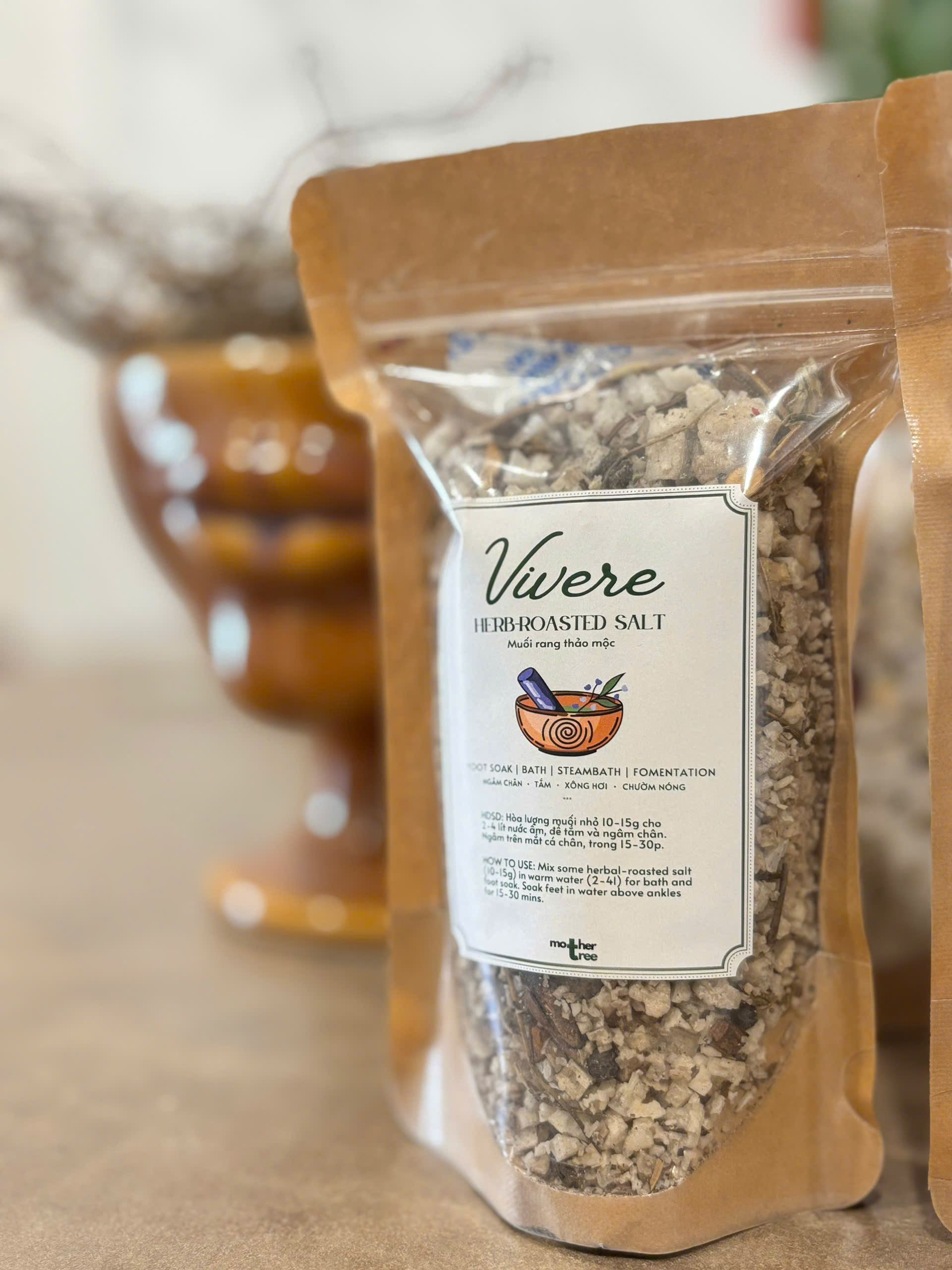 Muối Rang Thảo Mộc Vivere - Vivere Herb Roasted Salt