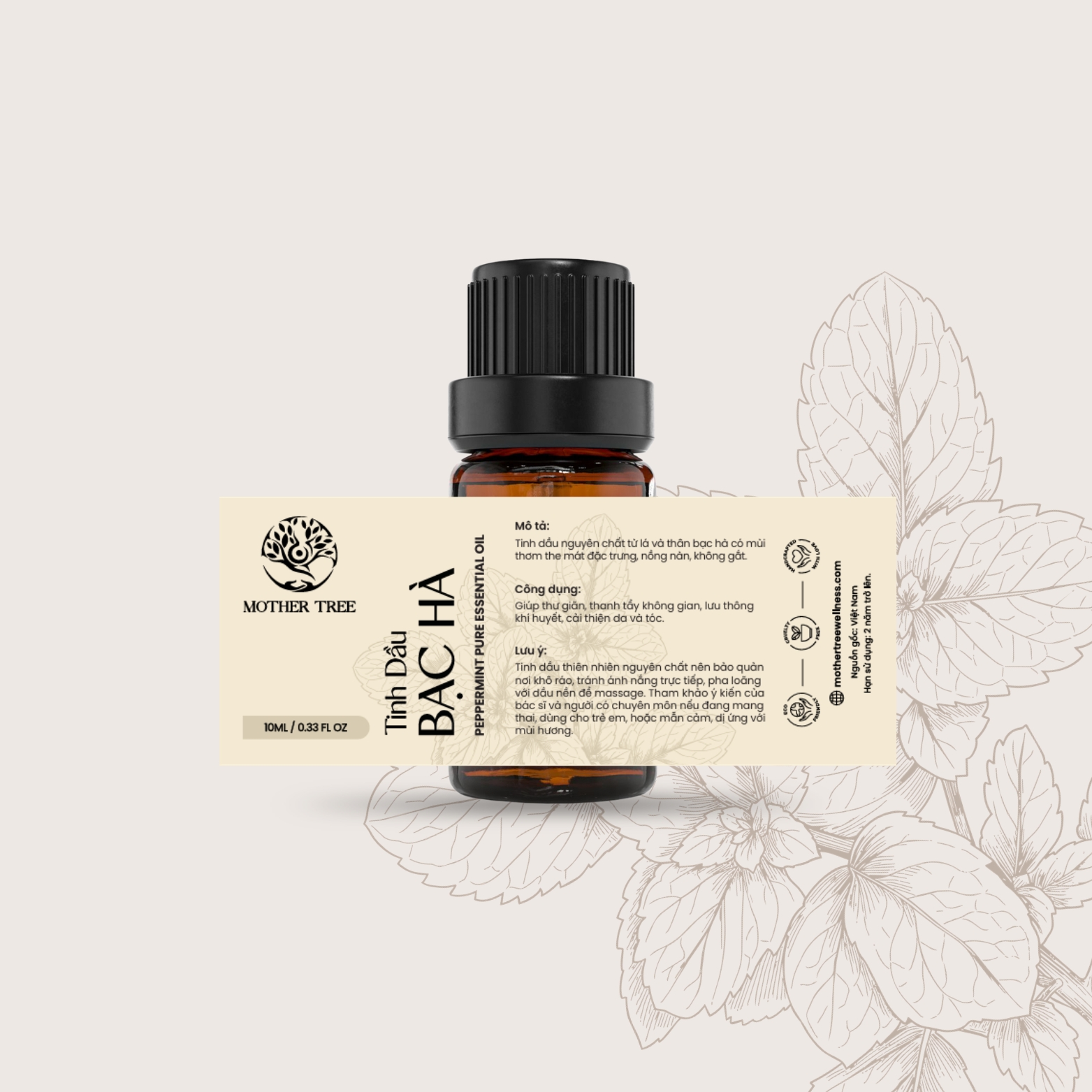 Tinh Dầu Bạc Hà - Peppermint Pure Essential Oil