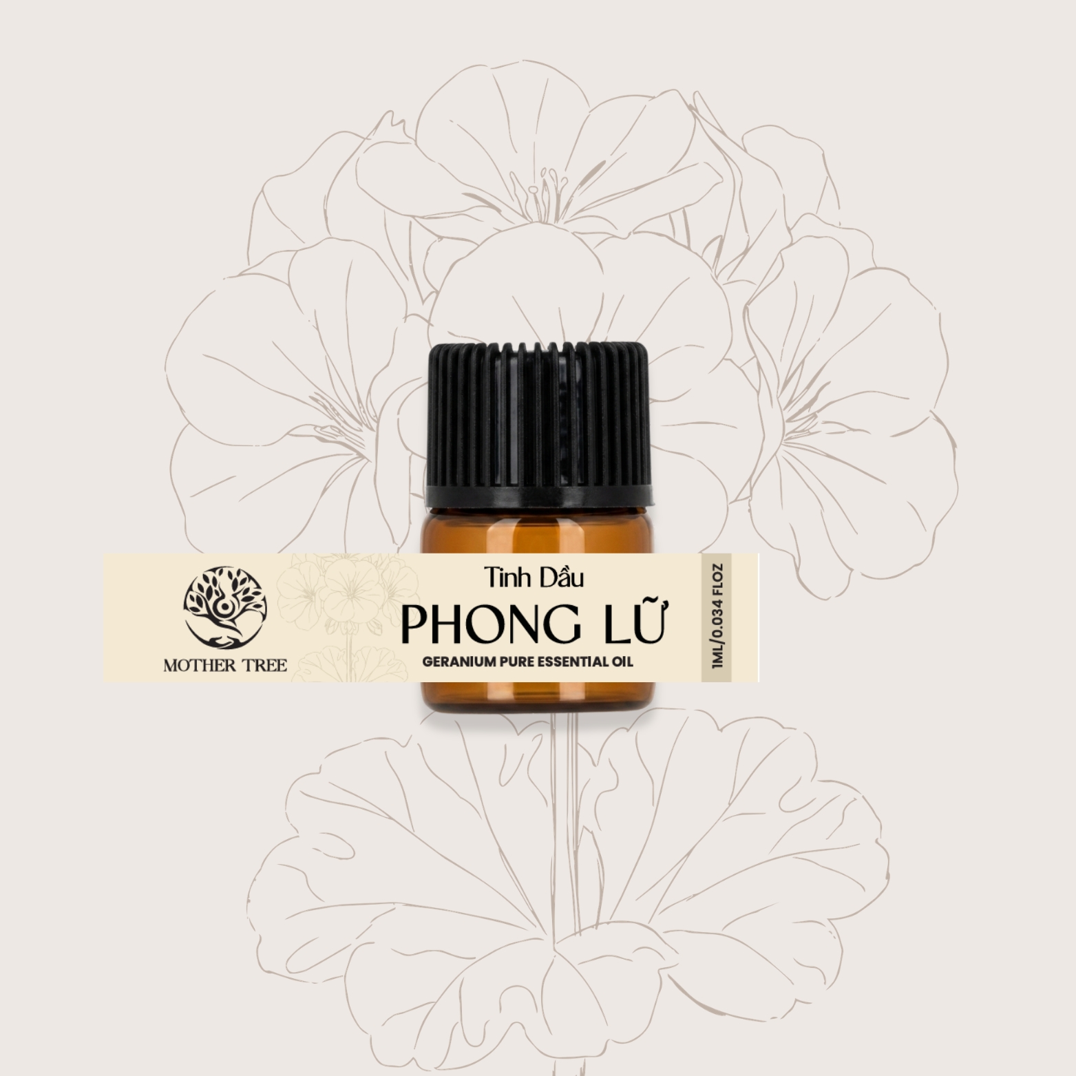 Tinh Dầu Phong Lữ - Geranium Pure Essential Oil - Ảnh 3