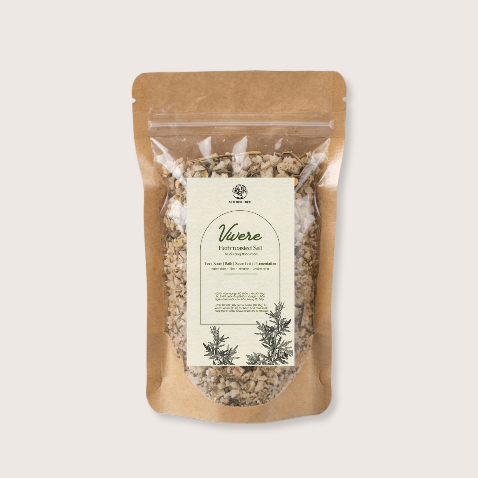 Muối Rang Thảo Mộc Vivere - Vivere Herb Roasted Salt