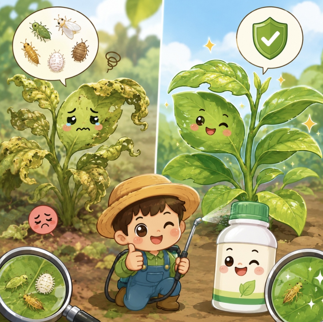 Thuốc trừ sâu DIỆT CHÍCH HÚT – Giải pháp hỗ trợ kiểm soát bọ trĩ, rầy mềm, rệp sáp trên cây trồng