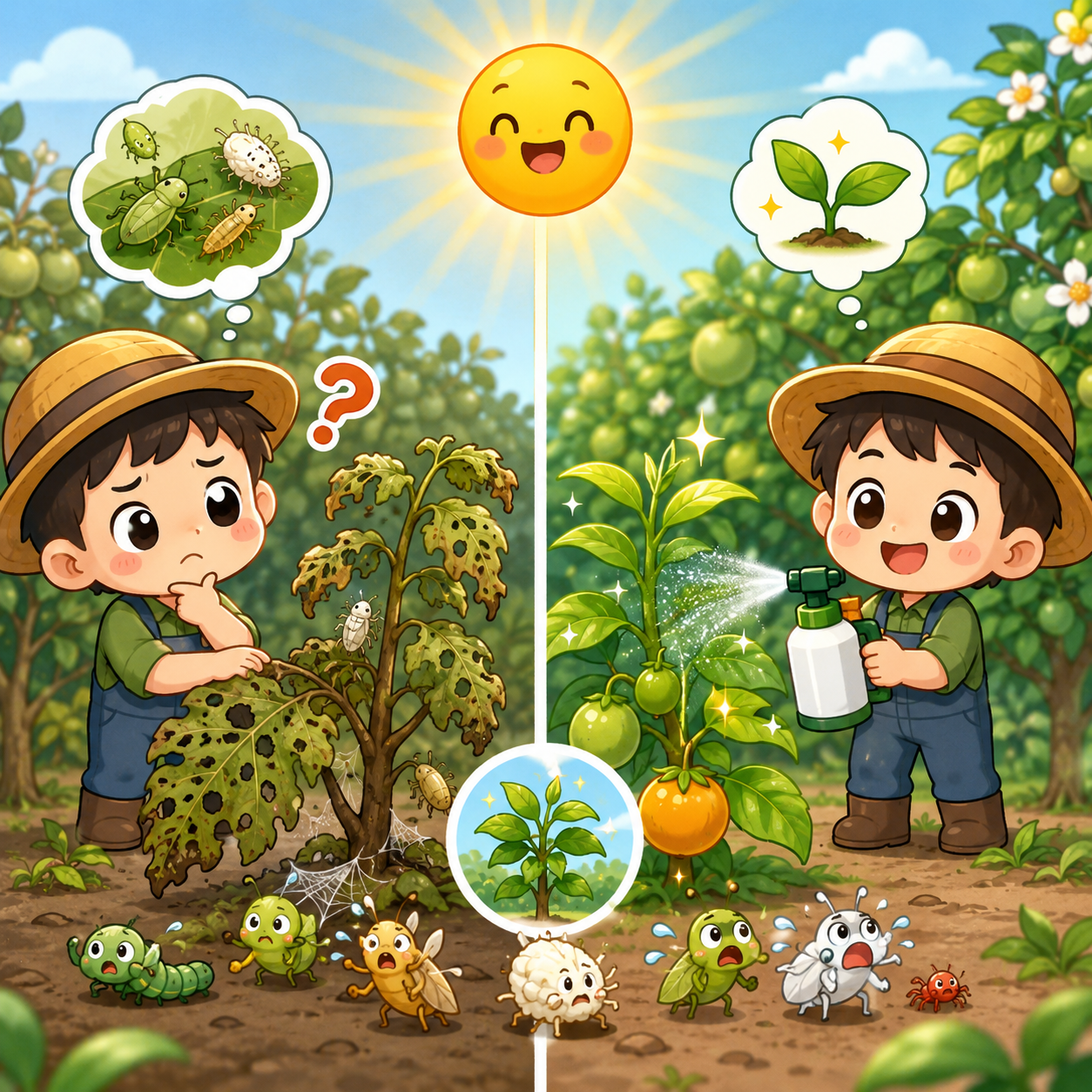 Đợi thấy sâu mới phun hay phun phòng từ trước? Cách quản lý sâu bệnh giúp cây trồng khỏe mạnh, giảm chi phí