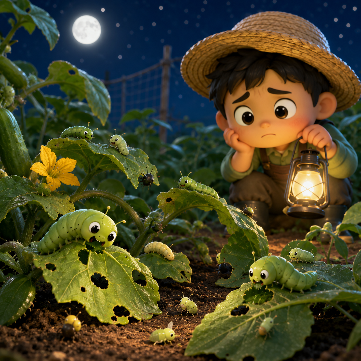 Một Đêm Sâu Ăn Được Bao Nhiêu Lá? Câu Trả Lời Có Thể Khiến Nhiều Nhà Vườn Bất Ngờ