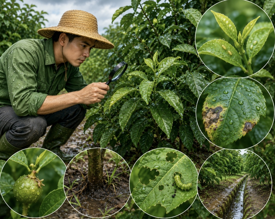 Sau Cơn Mưa, Nhà Vườn Nên Kiểm Tra Điều Gì Đầu Tiên?