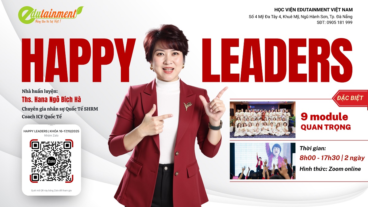 Happy leaders – Happy Team – Happy workplace