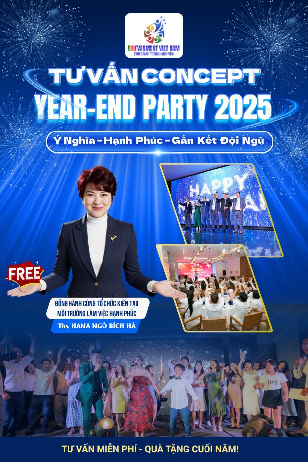 END-YEAR PARTY TỔ CHỨC NHƯ “MỘT BỮA ĂN CUỐI NĂM” THÌ PHÍ QUÁ XA – VÌ 5 LÝ DO ĐẶC BIỆT QUAN TRỌNG SAU