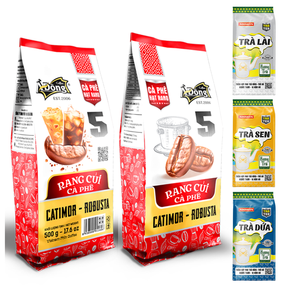 3kg Cà Phê tặng 1 gói trà