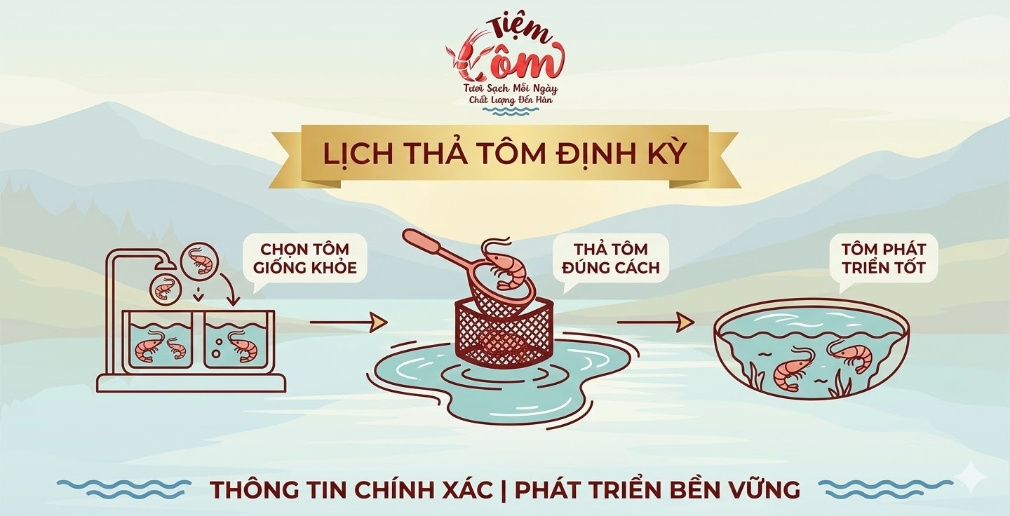 Lịch thả tôm