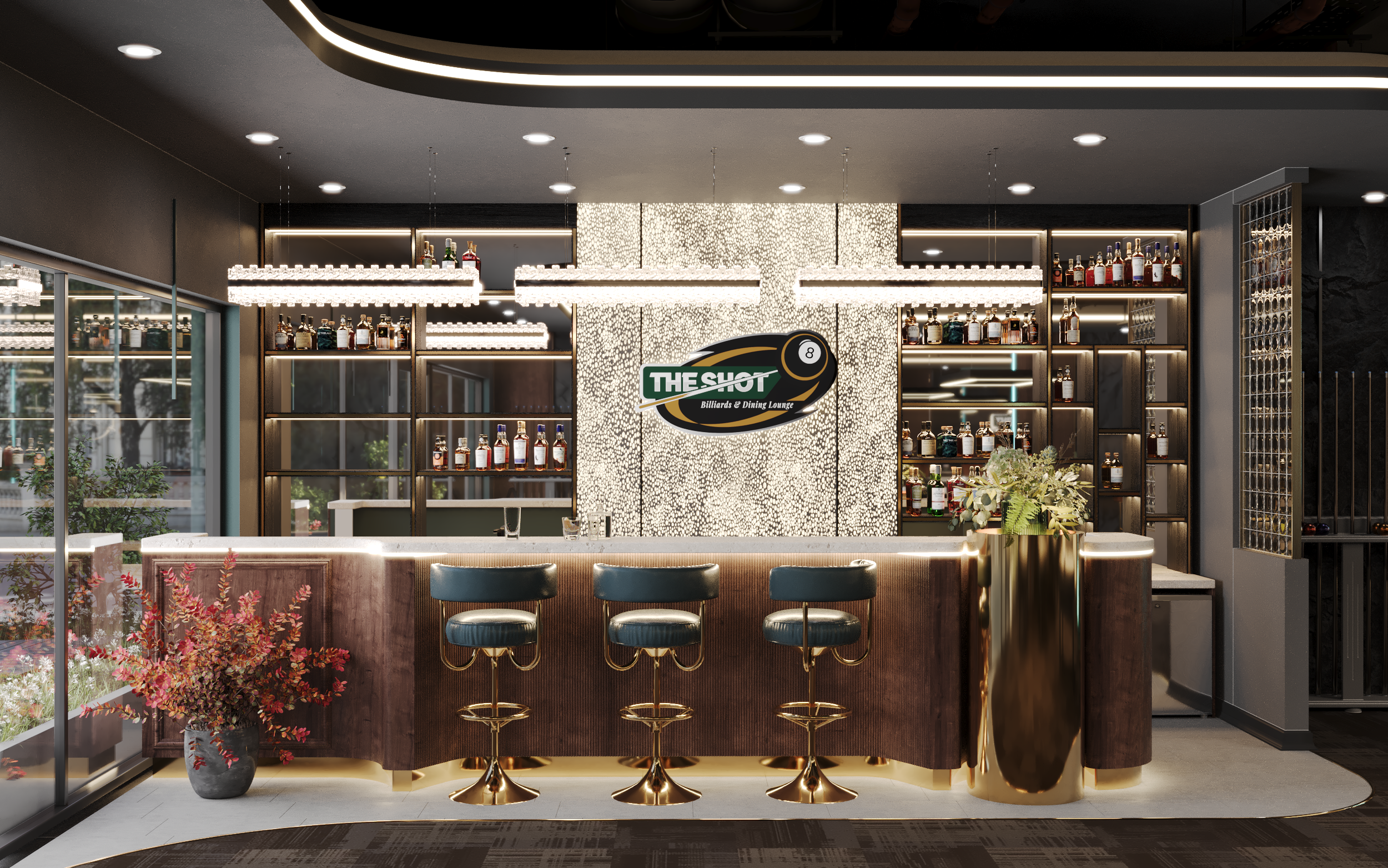 THE SHOT BILLIARDS & DINING LOUNGE