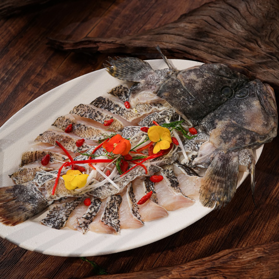 Cá Mú úc hấp HongKong