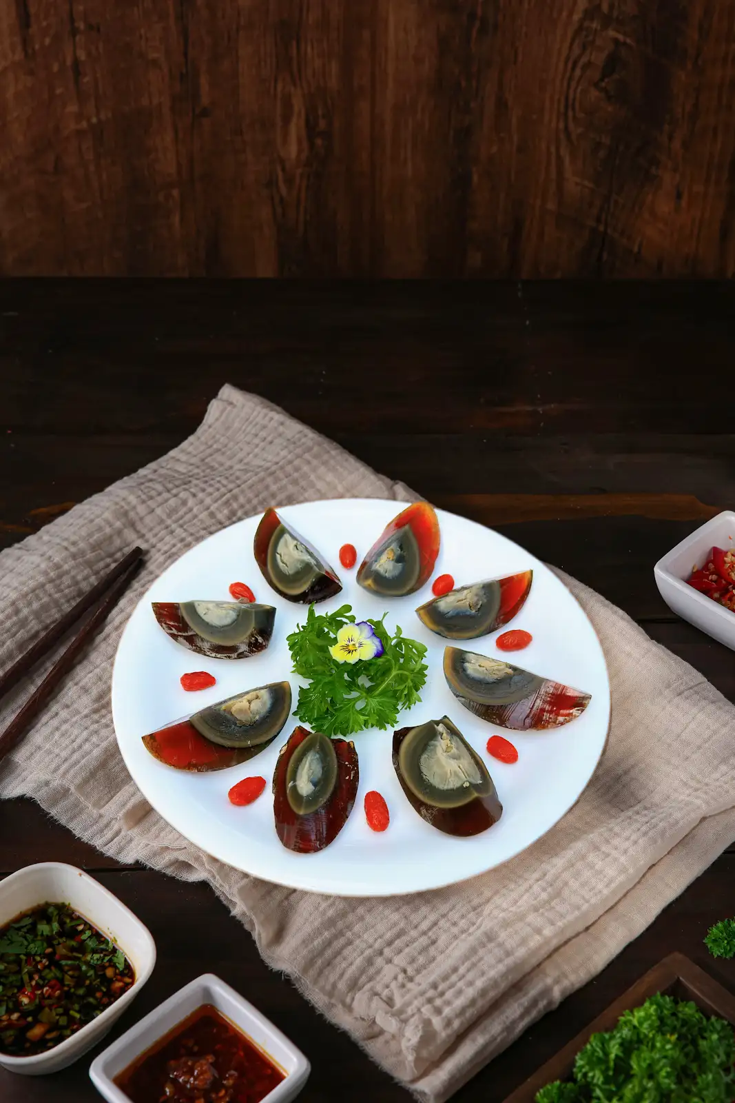 Trứng Bách Thảo - (Century Egg)