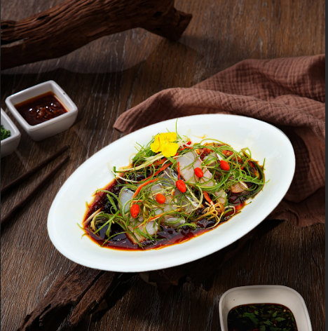 Cá Chẽm Sốt Hongkong-(Hong Kong-style sea bass)