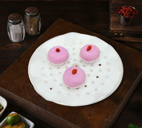 Bánh Bao Chanh Dây - (Passion Fruit Steamed Bun)