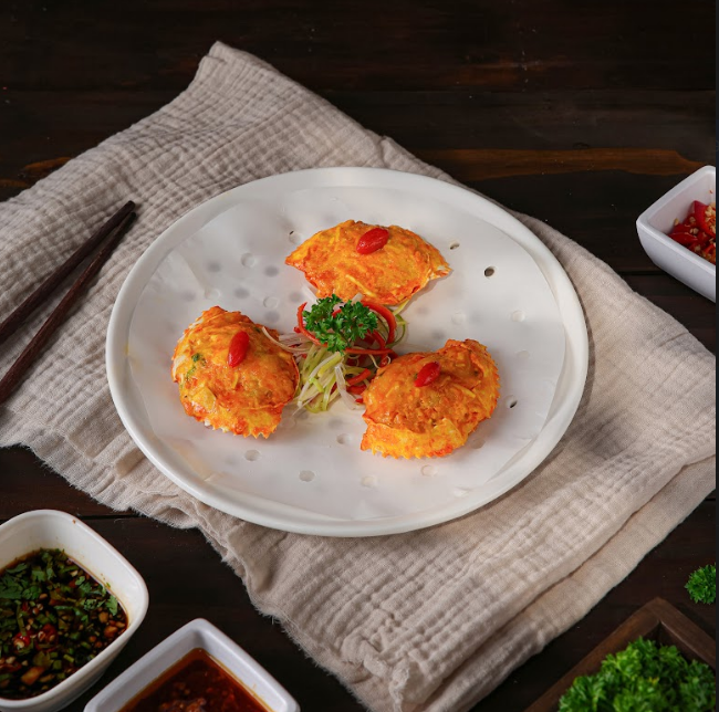 Ghẹ Farci - (Stuffed Crab Shells)