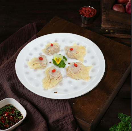 Sủi Cảo Tôm Hoàng Kim - (Golden Shrimp Wontons)