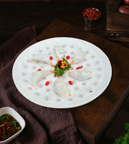 Há Cảo Tôm Đuôi Phụng - (Phoenix-tail Shrimp Dumplings)