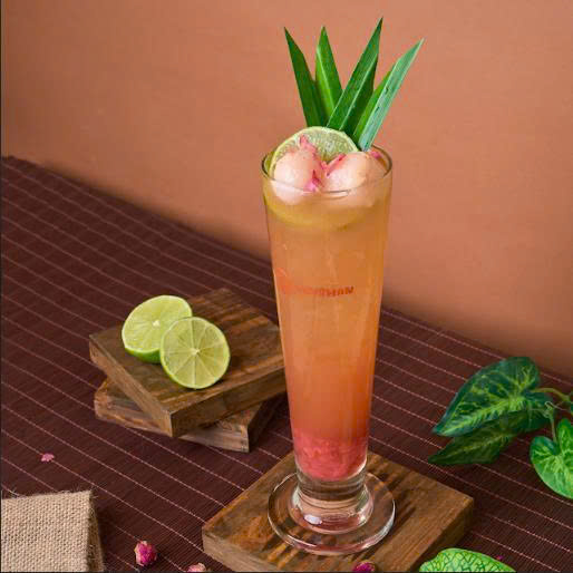 Trà Vải Hoa Hồng - (Rose Lychee Tea)