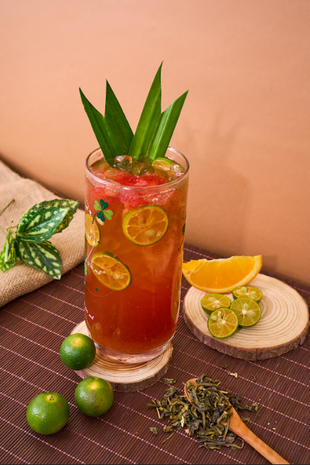 Trà Ổi Hồng - (Pink Guava Tea)