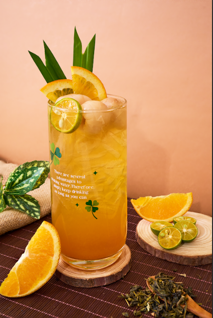 Trà Thơm Nắng Vàng - (Golden Sunshine Pineapple Tea)